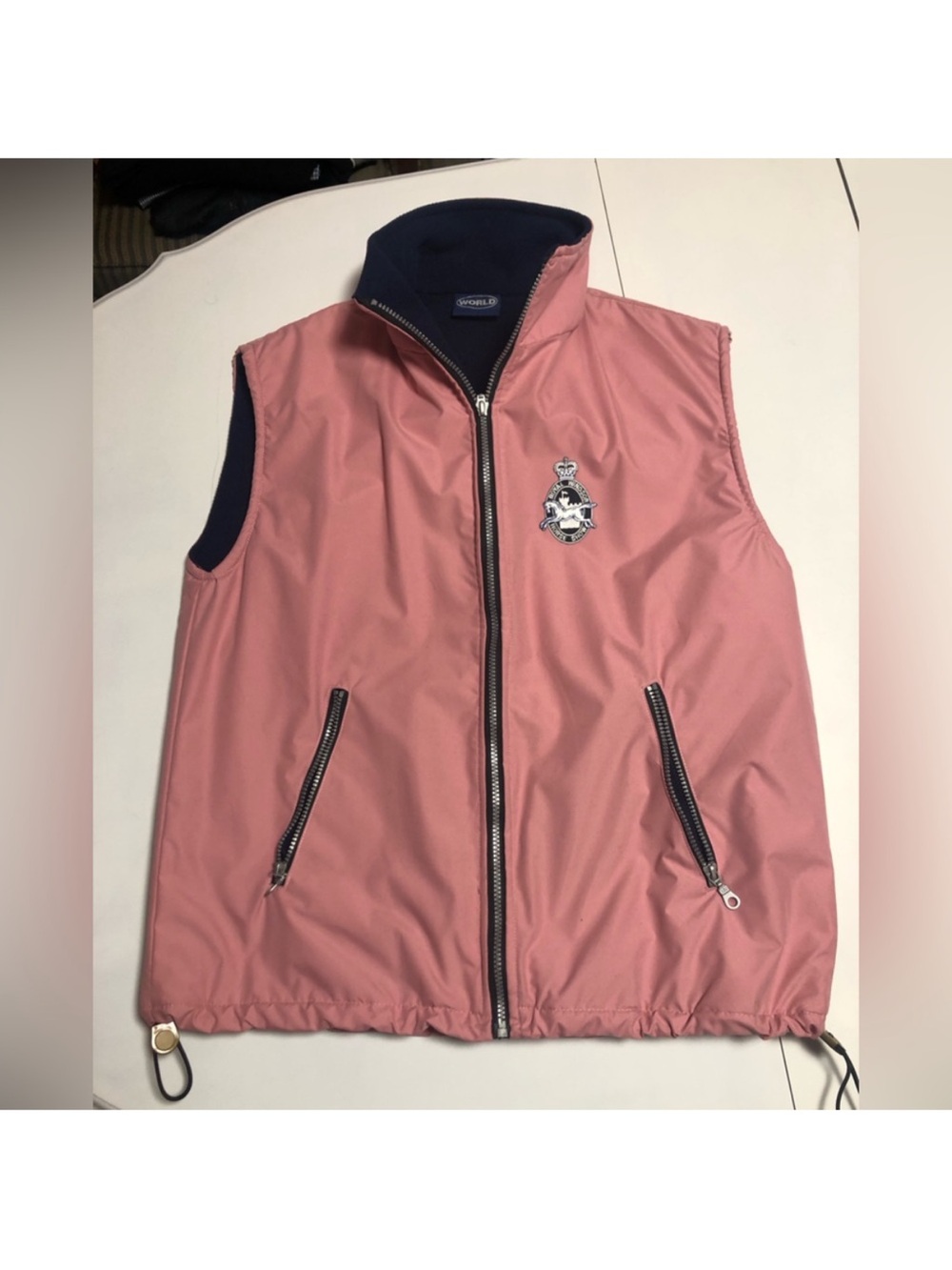 Royal Windsor Horse Show dusty rose vest